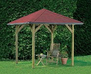 Bausatz Pavillon Holzkomplett.de